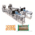 Bostar Burger Buns Horizontale Verpackungsmaschine mit Aufschnittmaschine